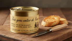 étiquette adhésive foie gras E139