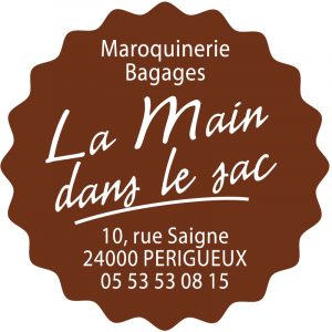 Étiquette adhésive maroquinerie E1194