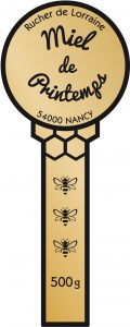 Étiquette apiculteur E1804
