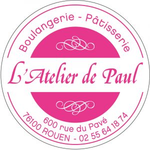 Étiquette boulanger pâtissier E1538-2
