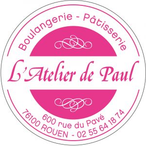 Étiquette boulanger pâtissier E1538-2