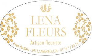 Étiquette fleuriste E234-4