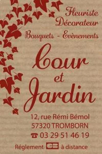 Étiquette fleuriste E746-2