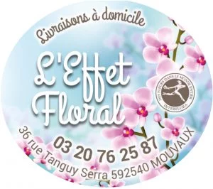 étiquette fleuriste E1598Q