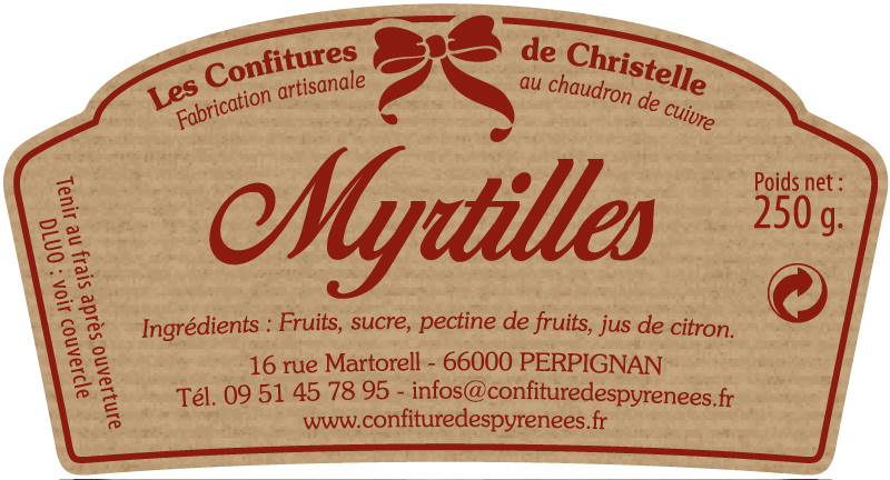 Etiquettes personnalisées, pots de confiture personnalisés