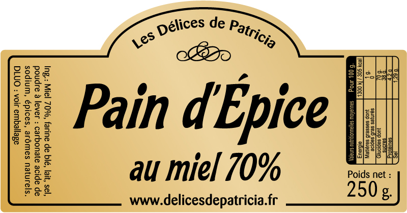 Étiquettes pour mélange d'épices