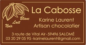 Étiquette adhésive chocolatier E850-2