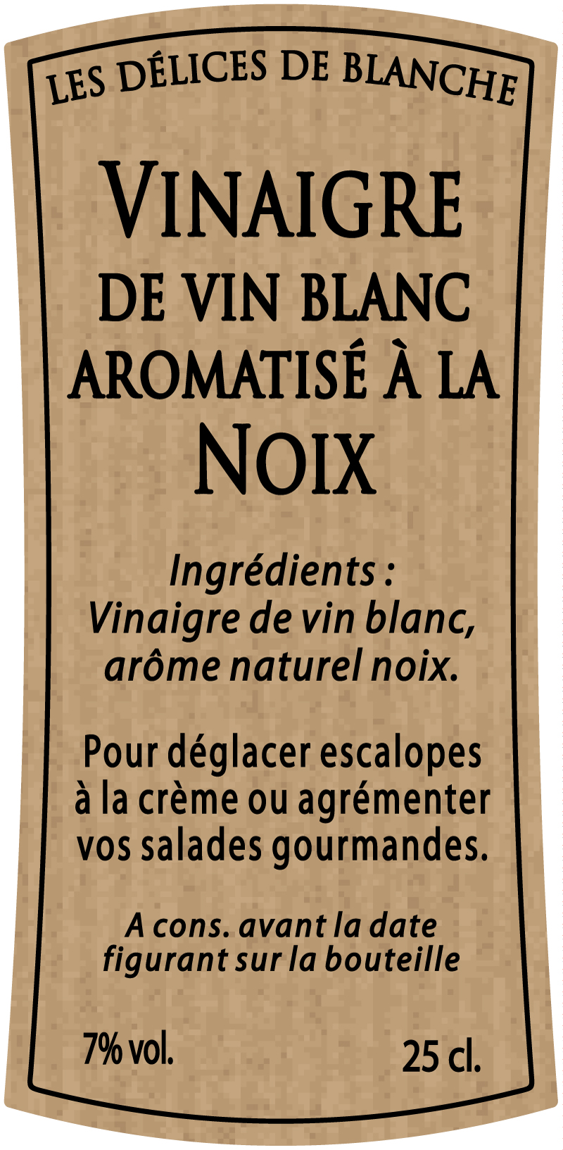  tiquette Adh sive Vinaigre E1211 Sur Mesure Rubaco