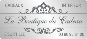 Etiquette boutique cadeau E261