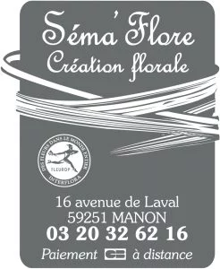 Etiquette fleuriste E734