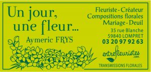 étiquette fleuriste E1210