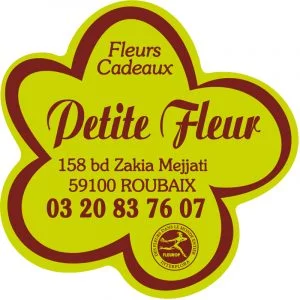 Etiquette adhésive fleuriste E985-2