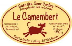 Étiquette fromage E25