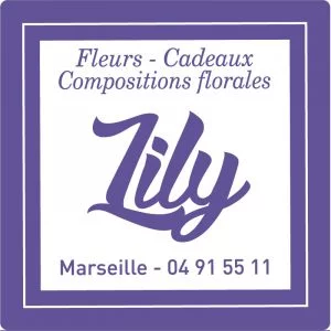 étiquette fleuriste E191-4
