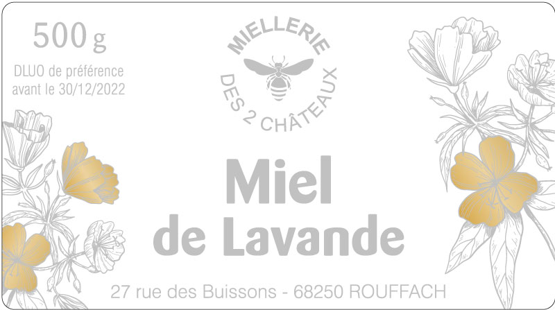 Étiquette adhésive apiculteur E304-1