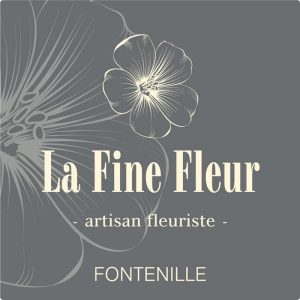 Étiquette adhésive fleuriste E192-3