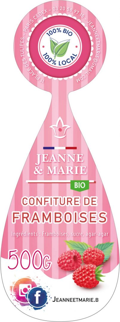 Étiquette confiture E1938
