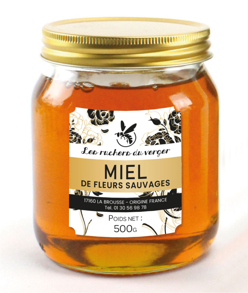 Rubaco-étiquette-pot-de-miel