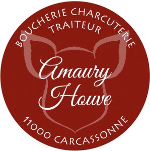 Étiquette adhésive boucher charcutier traiteur E46-4