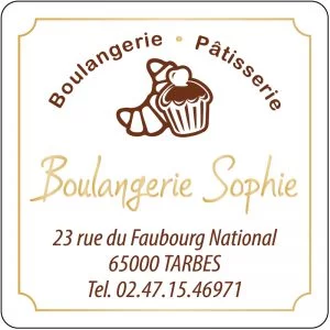 Etiquette adhésive Boulangerie Pâtisserie E146-2