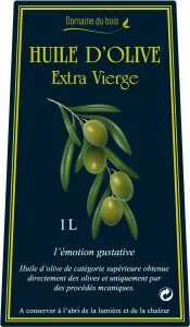 étiquette adhésive huile d'olive E1766