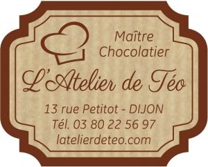 étiquette adhésive boulanger chocolatier E1989