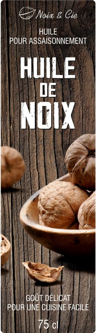 étiquette adhésive huile de noix E439