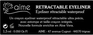 étiquette adhésive cosmétique E567