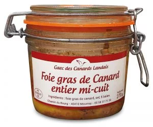 étiquette adhésive foie gras E1007