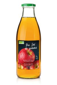 étiquette adhésive jus de pomme E1365