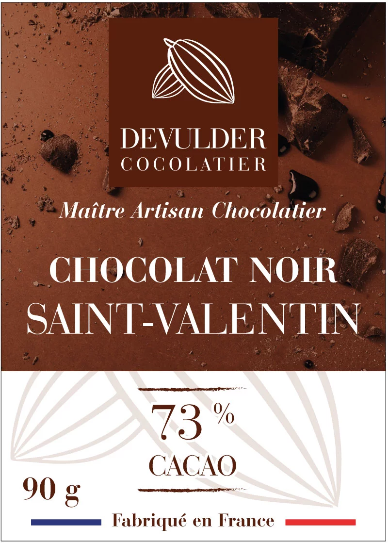 étiquette adhésive chocolat E1136-4
