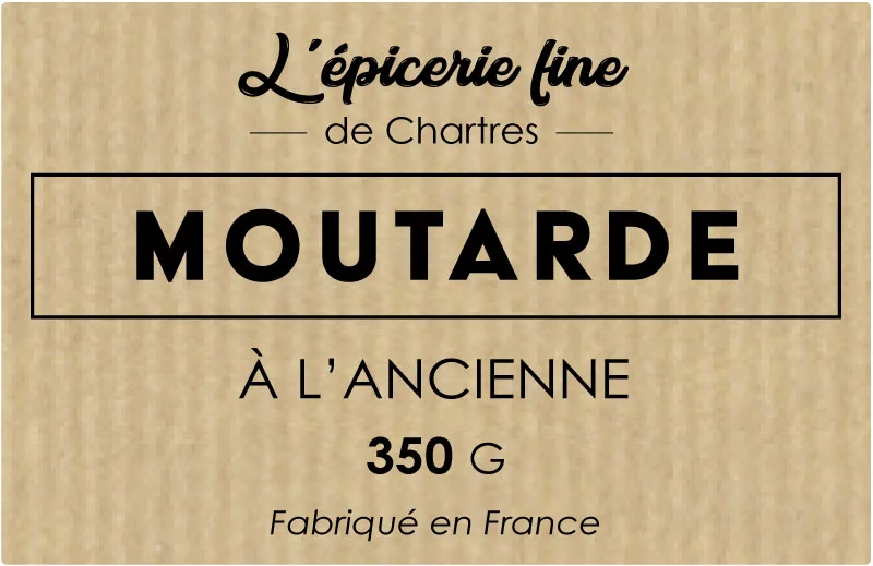 étiquette adhésive moutarde E1246