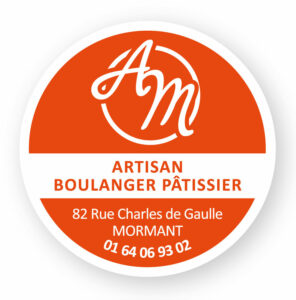 étiquette adhésive boulanger pâtissier E165-4