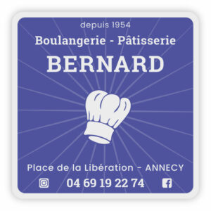 étiquette adhésive boulangerie pâtisserie E1836