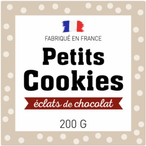 étiquette adhésive biscuit E192-6
