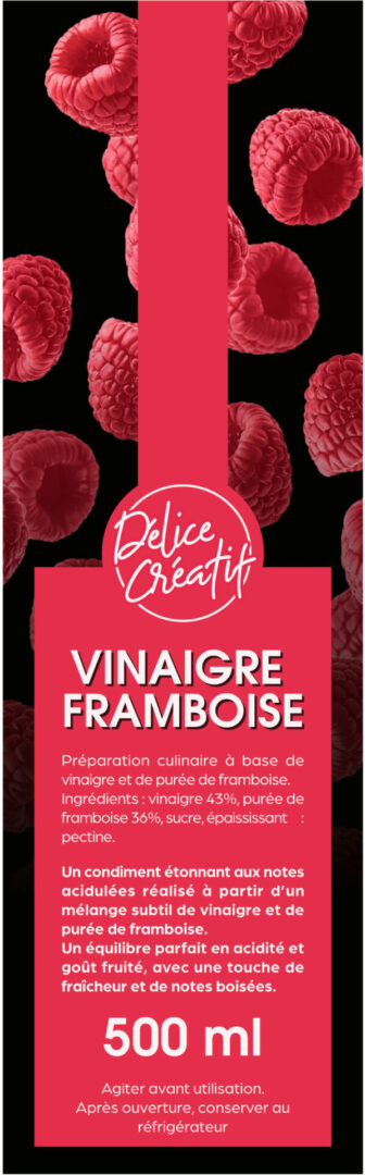 étiquette adhésive vinaigre E755-2