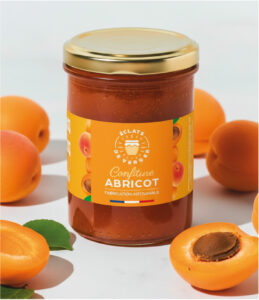 étiquette adhésive confiture E455-4