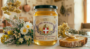 étiquette miel toutes fleurs E284